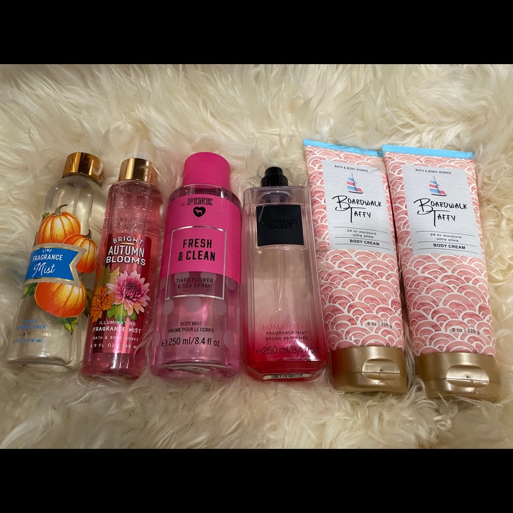 Bath & body works and Victoria’s Secret spray